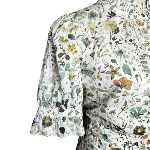 Laroque x Liberty Fabric Set | Cottagecore Floral Puff Sleeve Top & Maxi Skirt L - Picture 4 of 9